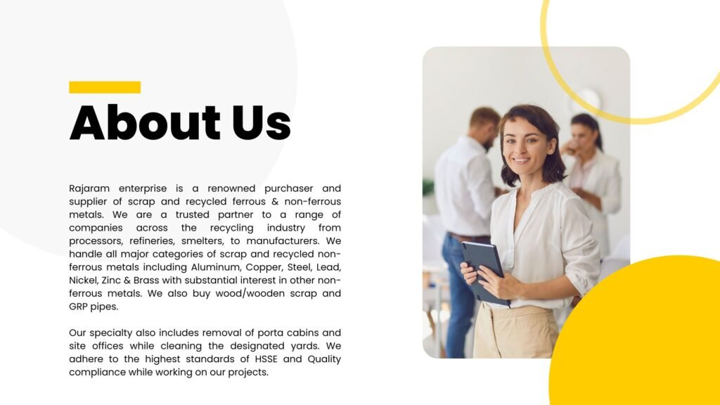 rajaram enterprise ABOUT US