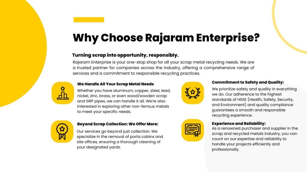 rajaram enterprise WHY WE